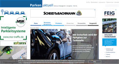 Desktop Screenshot of parken-aktuell.de
